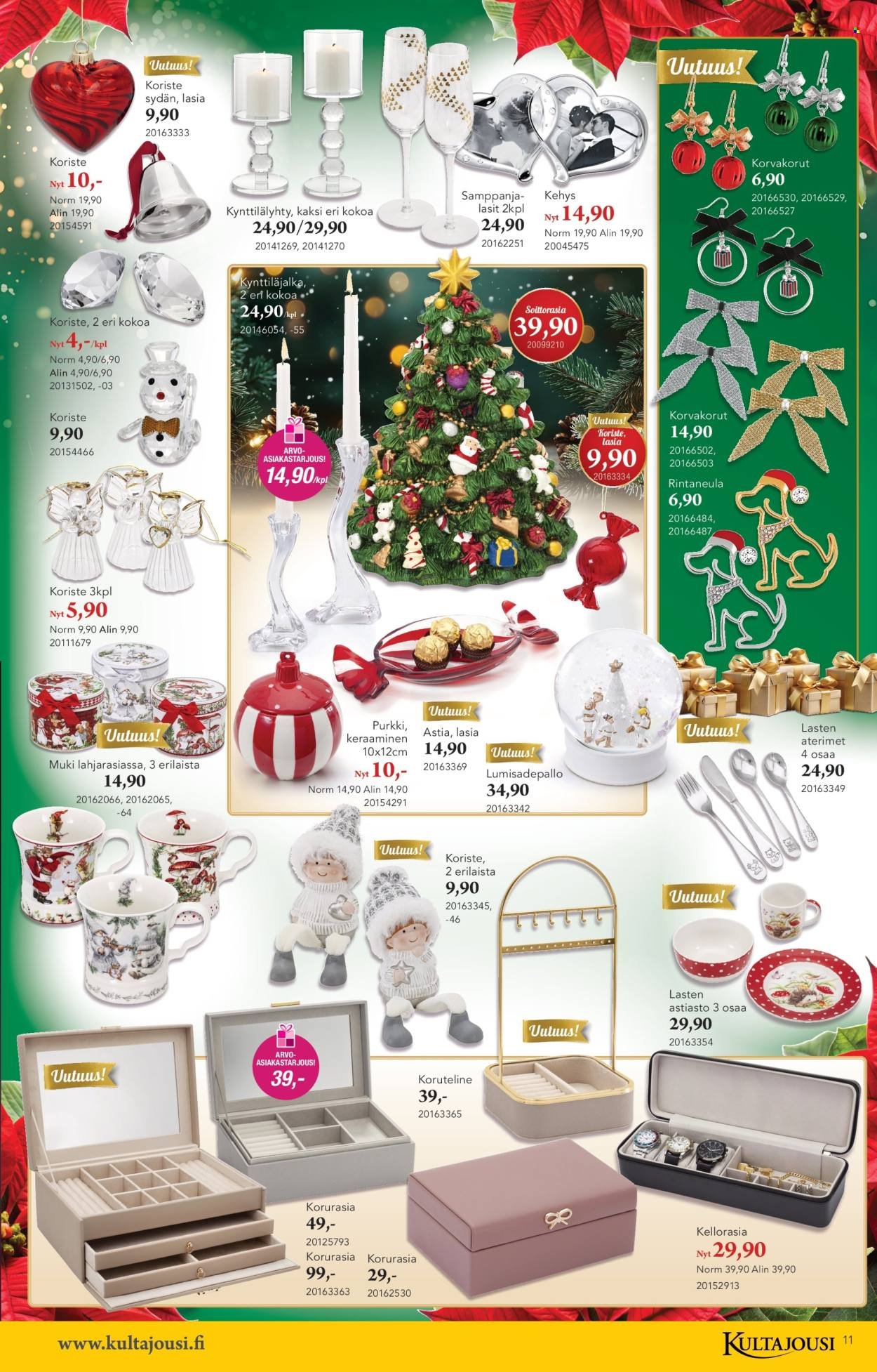 KULTAJOUSI tarjoukset - Pikkujoulukuvasto