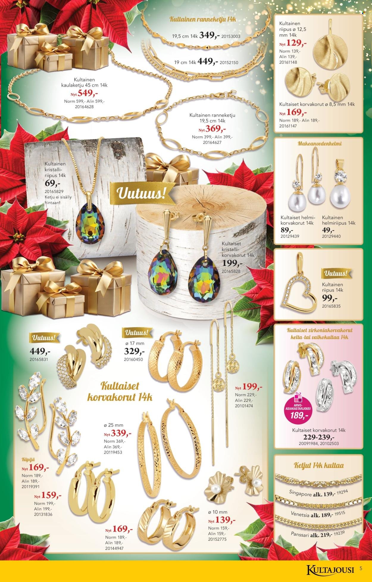 KULTAJOUSI tarjoukset - Pikkujoulukuvasto