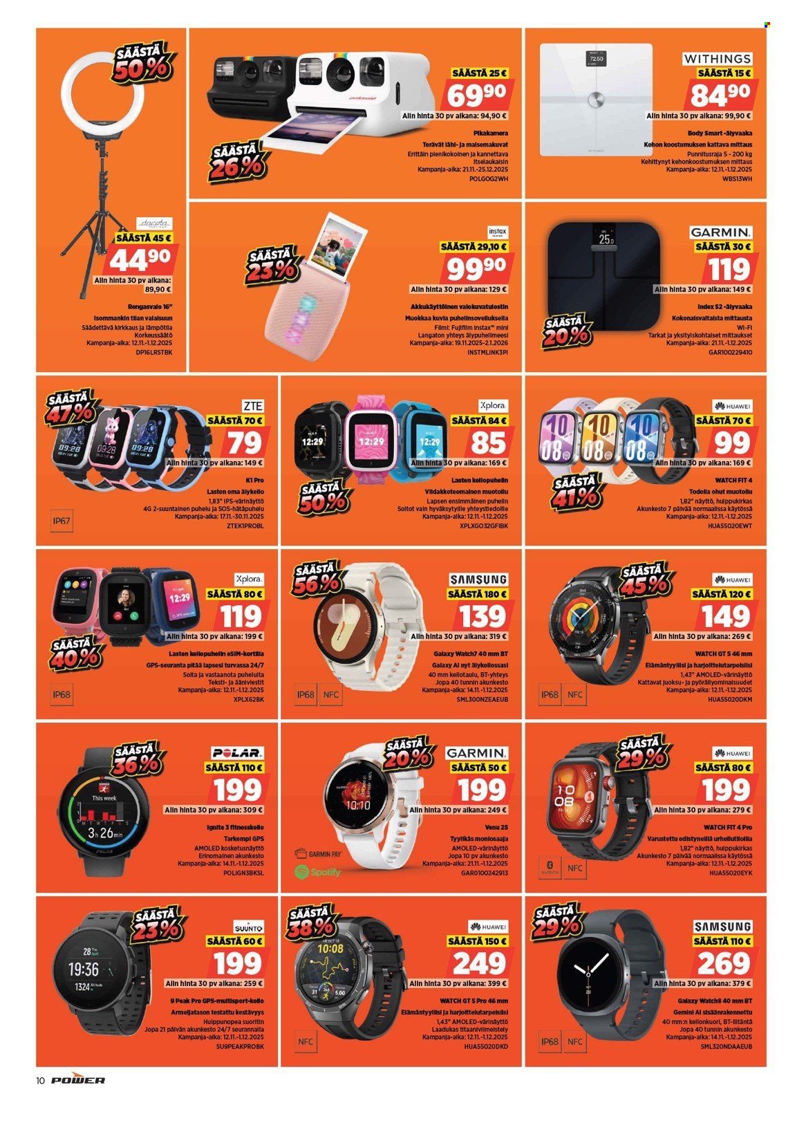 POWER tarjoukset - Marraskuu 2025