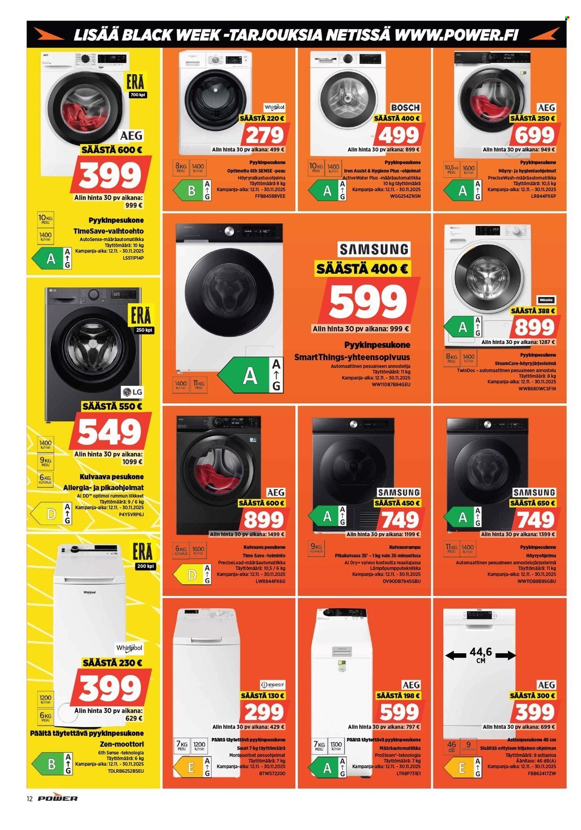 POWER tarjoukset - Marraskuu 2025