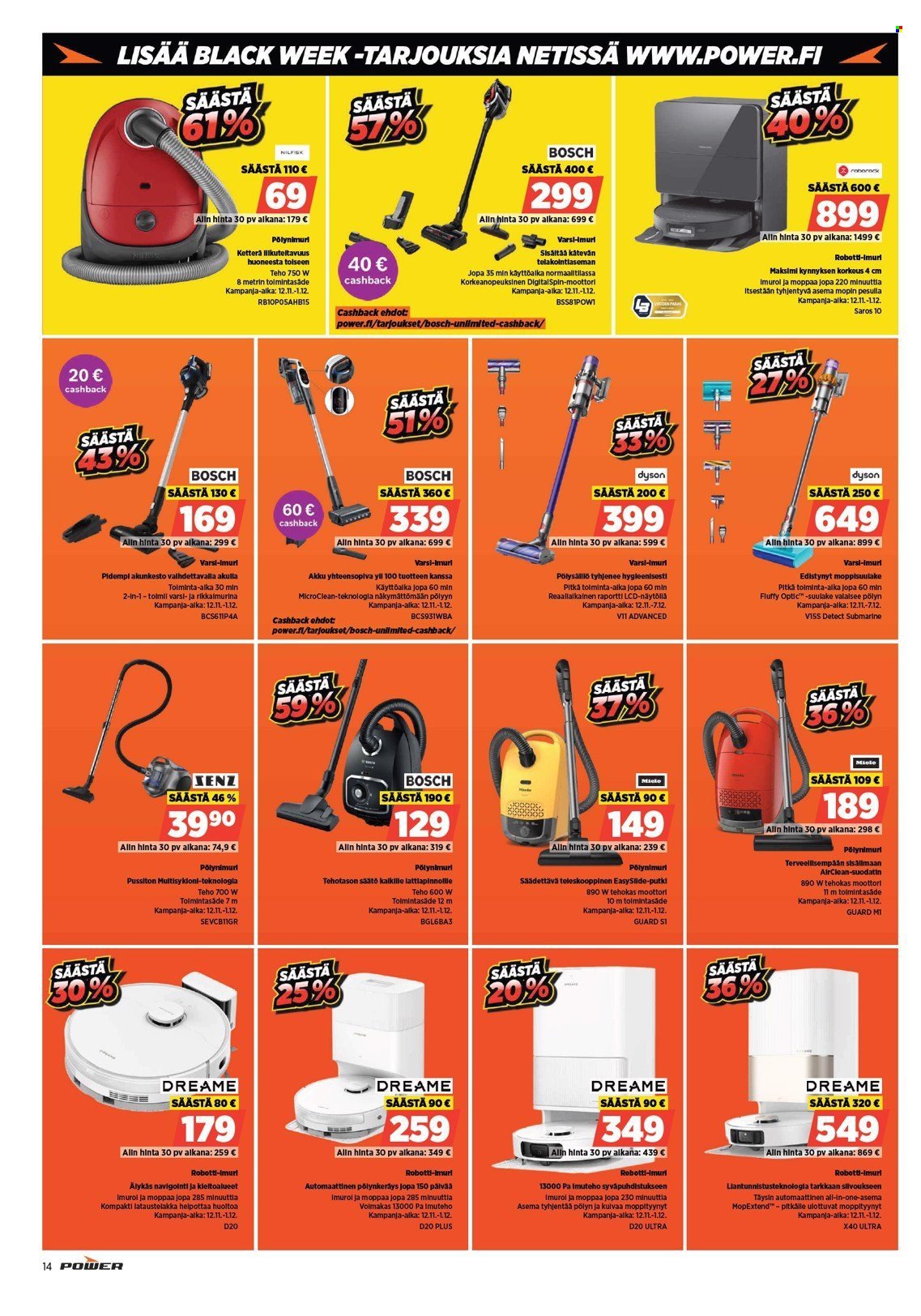 POWER tarjoukset - Marraskuu 2025