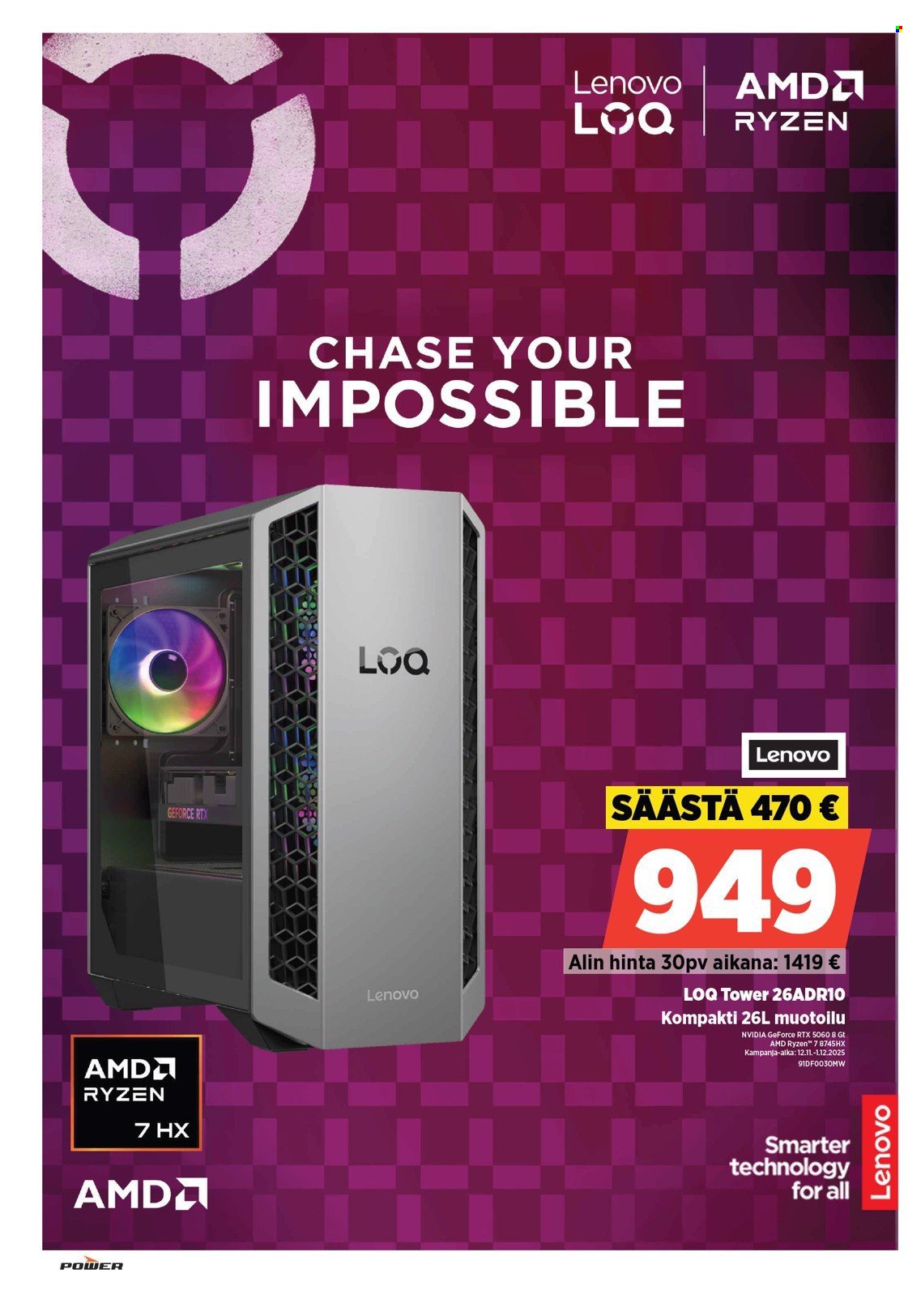 POWER tarjoukset - Marraskuu 2025