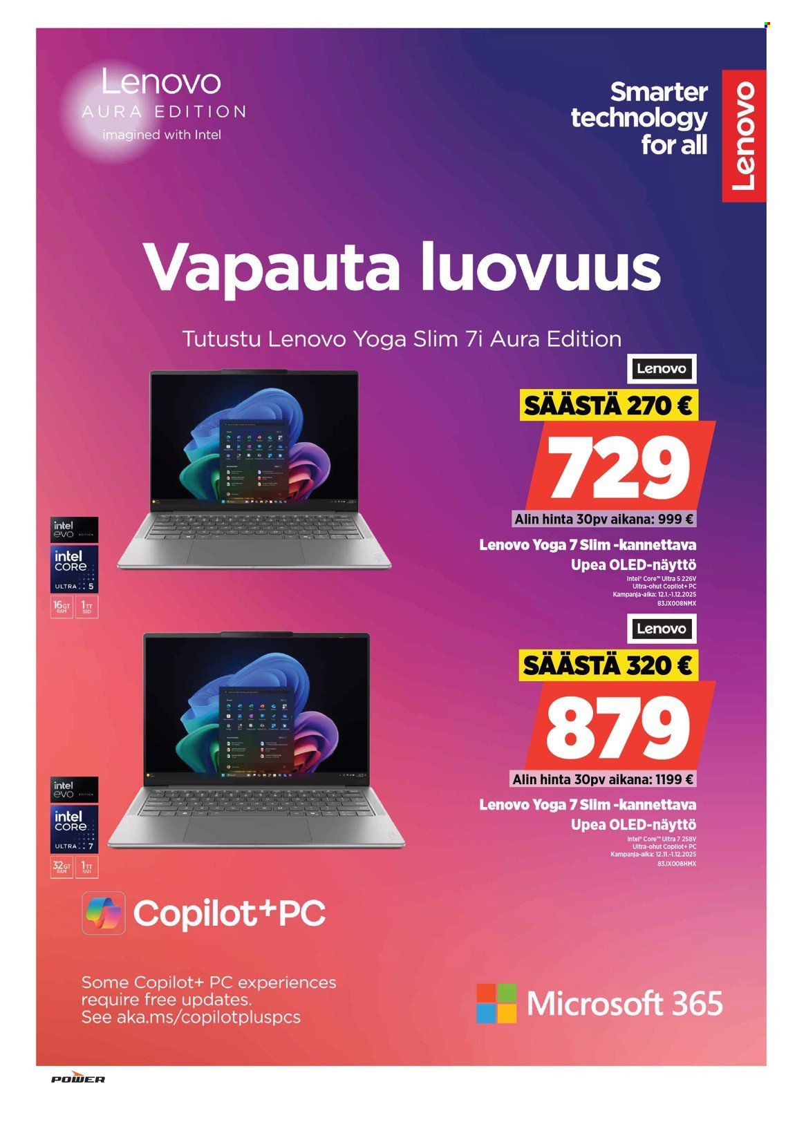 POWER tarjoukset - Marraskuu 2025