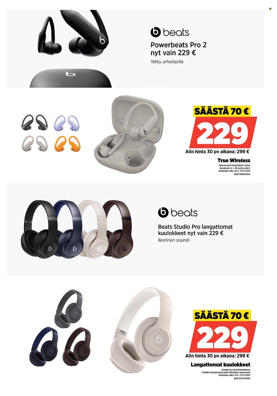 POWER tarjoukset - Marraskuu 2025