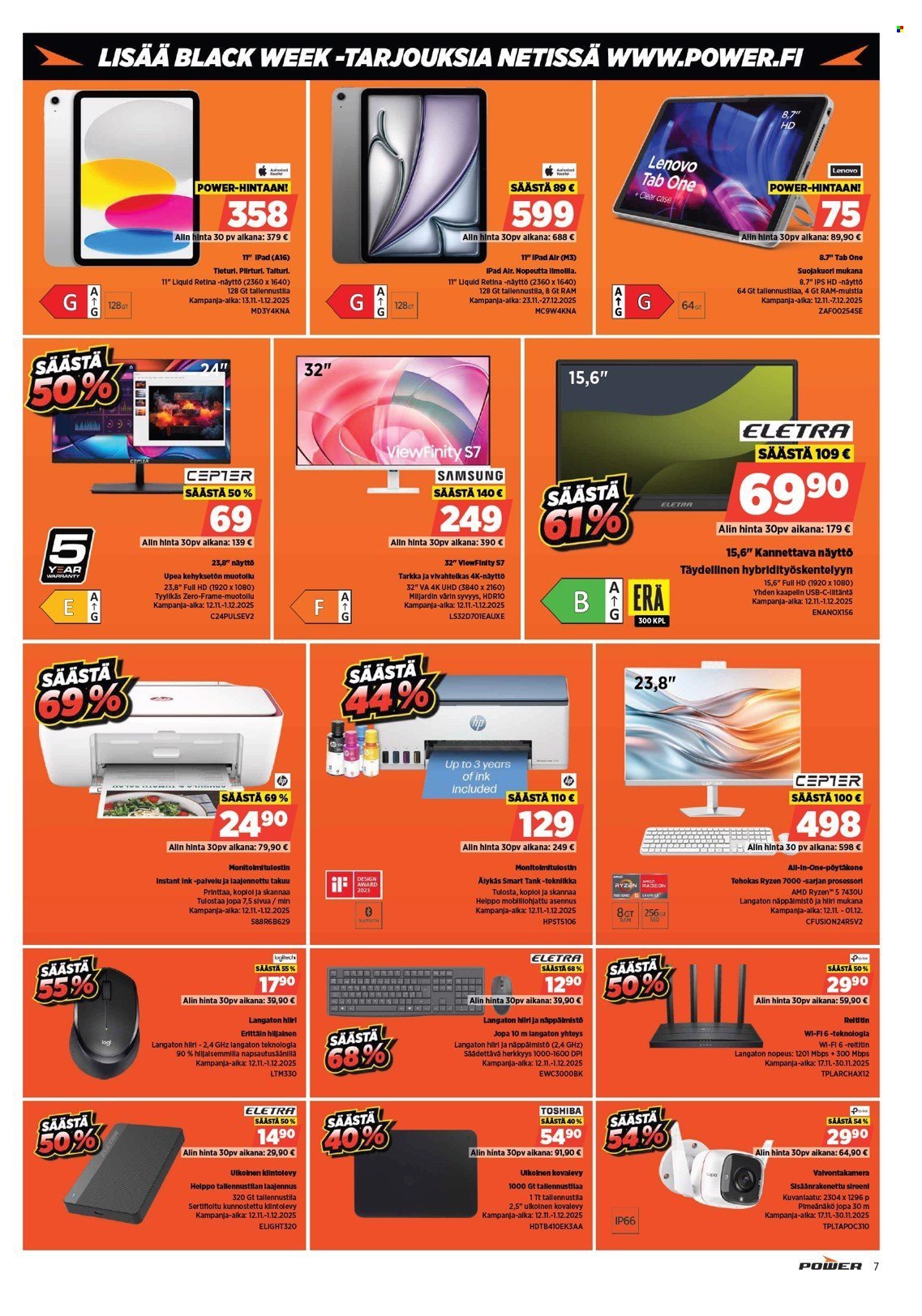 POWER tarjoukset - Marraskuu 2025