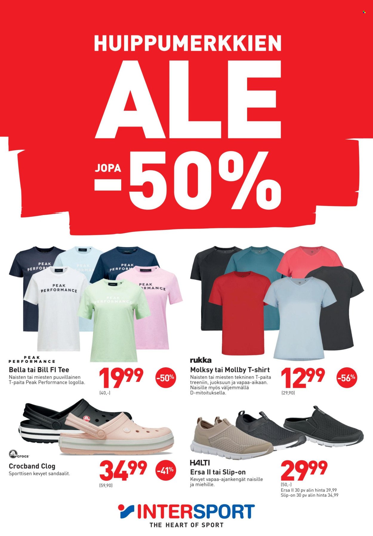 INTERSPORT tarjoukset - Huippumerkkien ALE