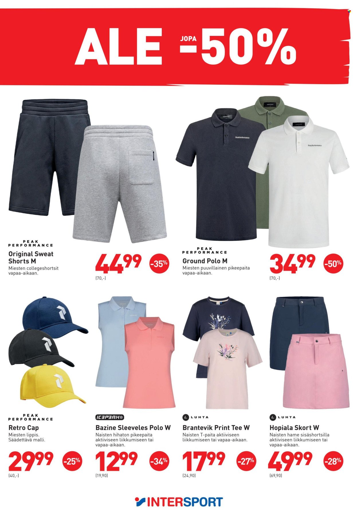 INTERSPORT tarjoukset - Huippumerkkien ALE