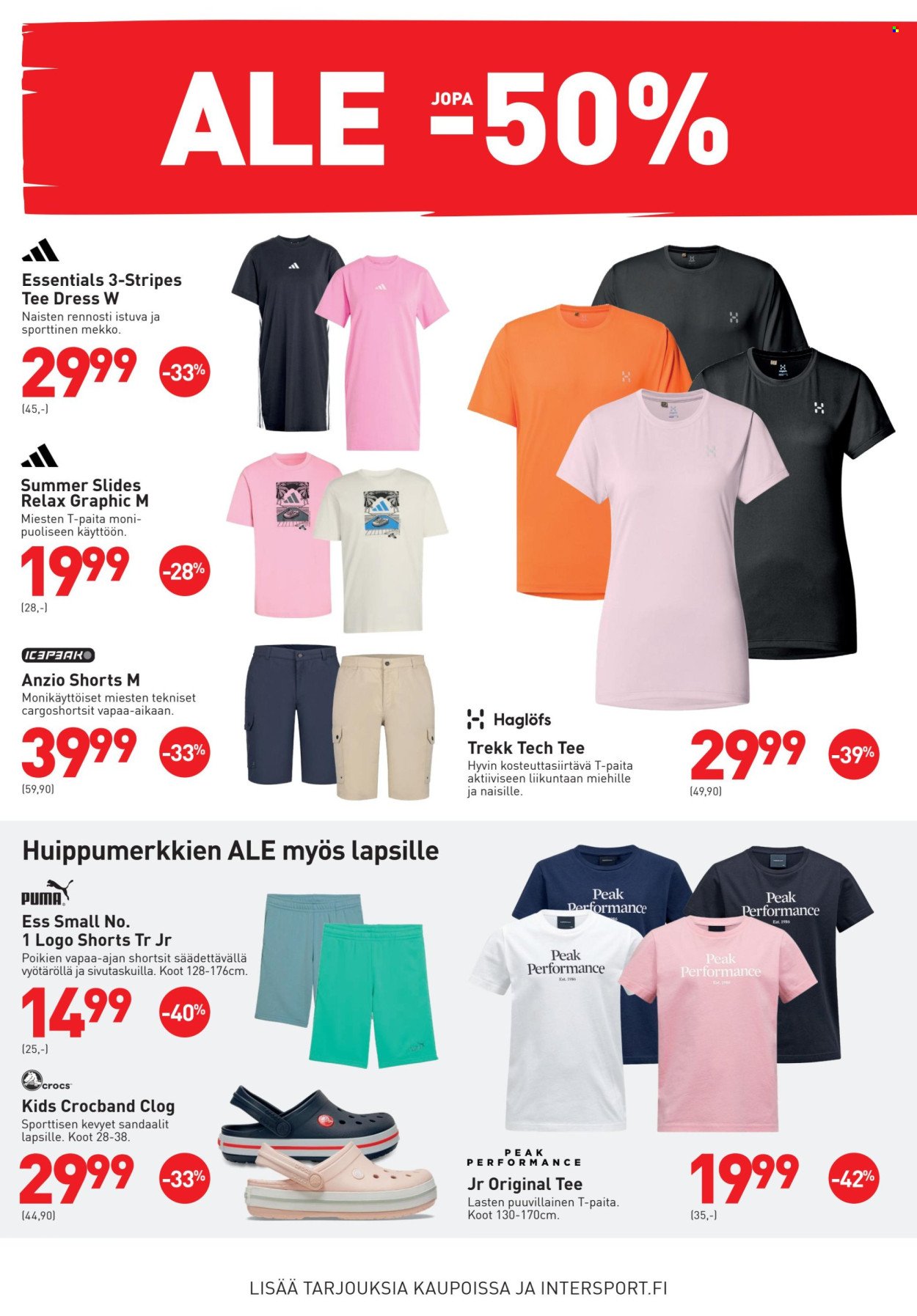 INTERSPORT tarjoukset - Huippumerkkien ALE