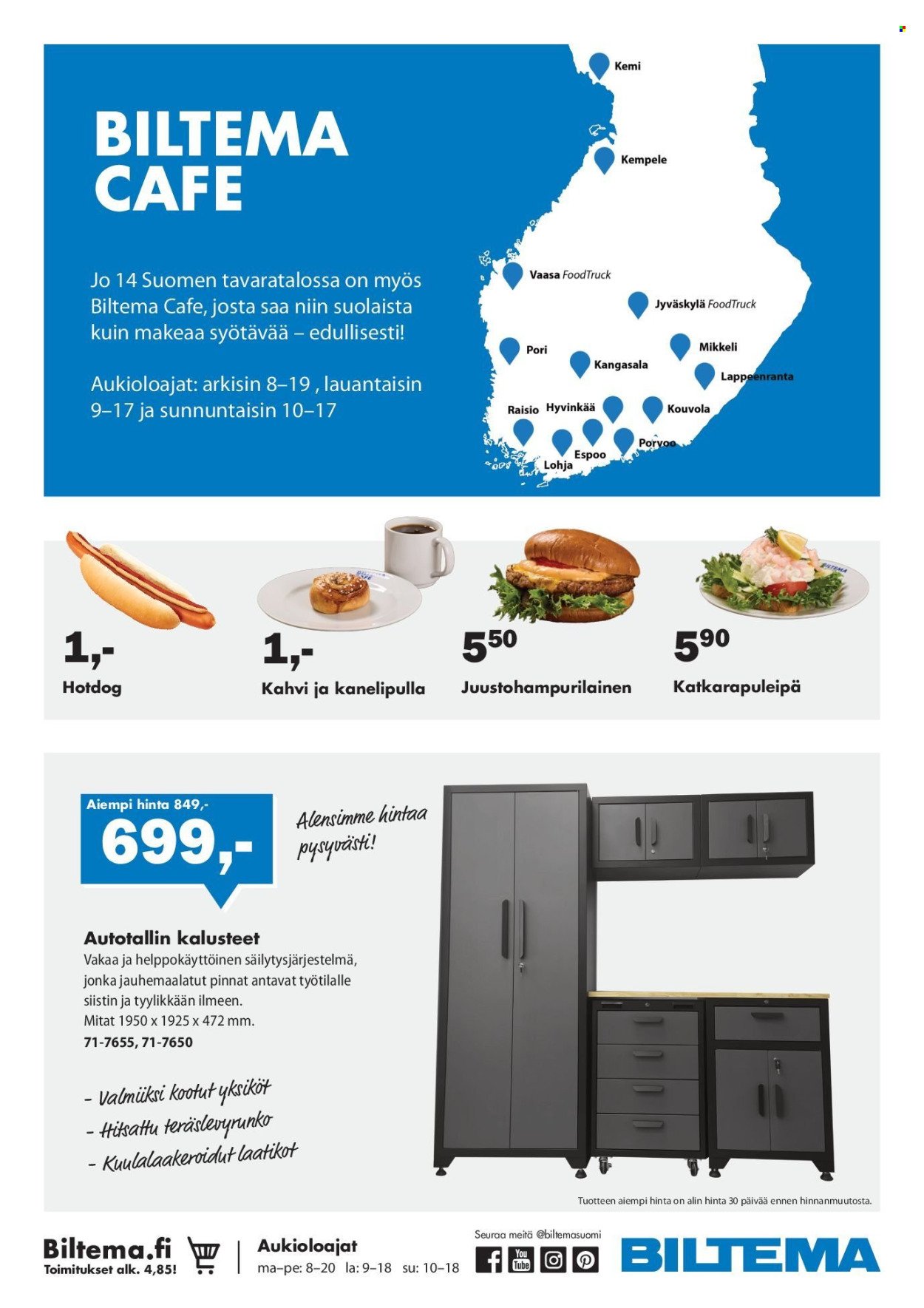 BILTEMA tarjoukset - Joulukuu 2025