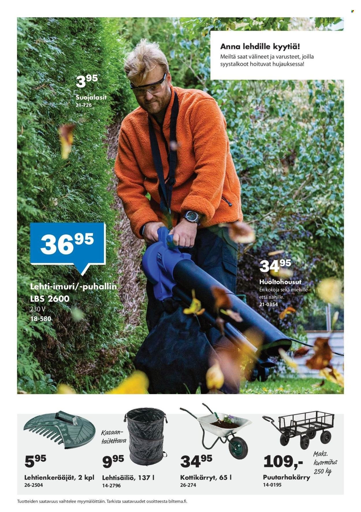 BILTEMA tarjoukset - Joulukuu 2025