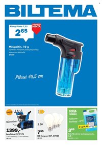 BILTEMA tarjoukset - Joulukuu 2025