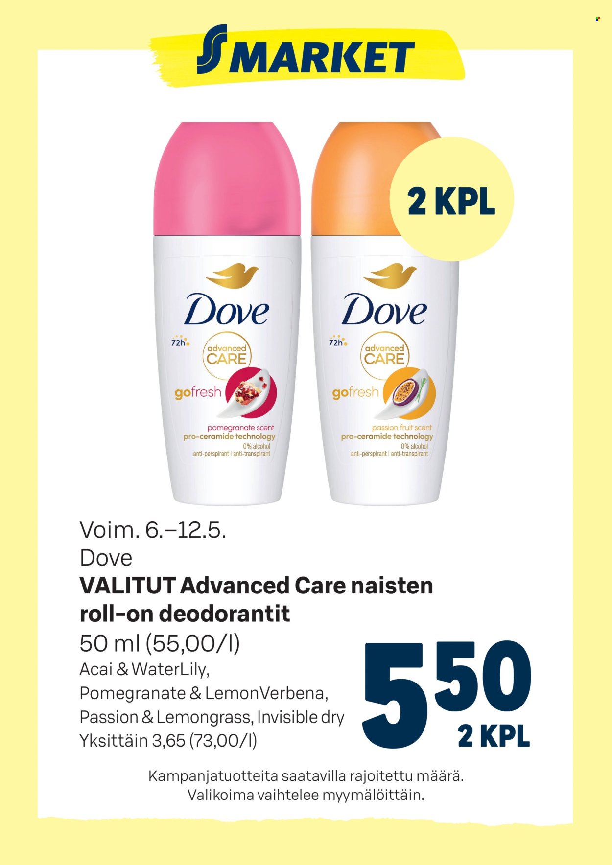 S-MARKET tarjoukset - Dove