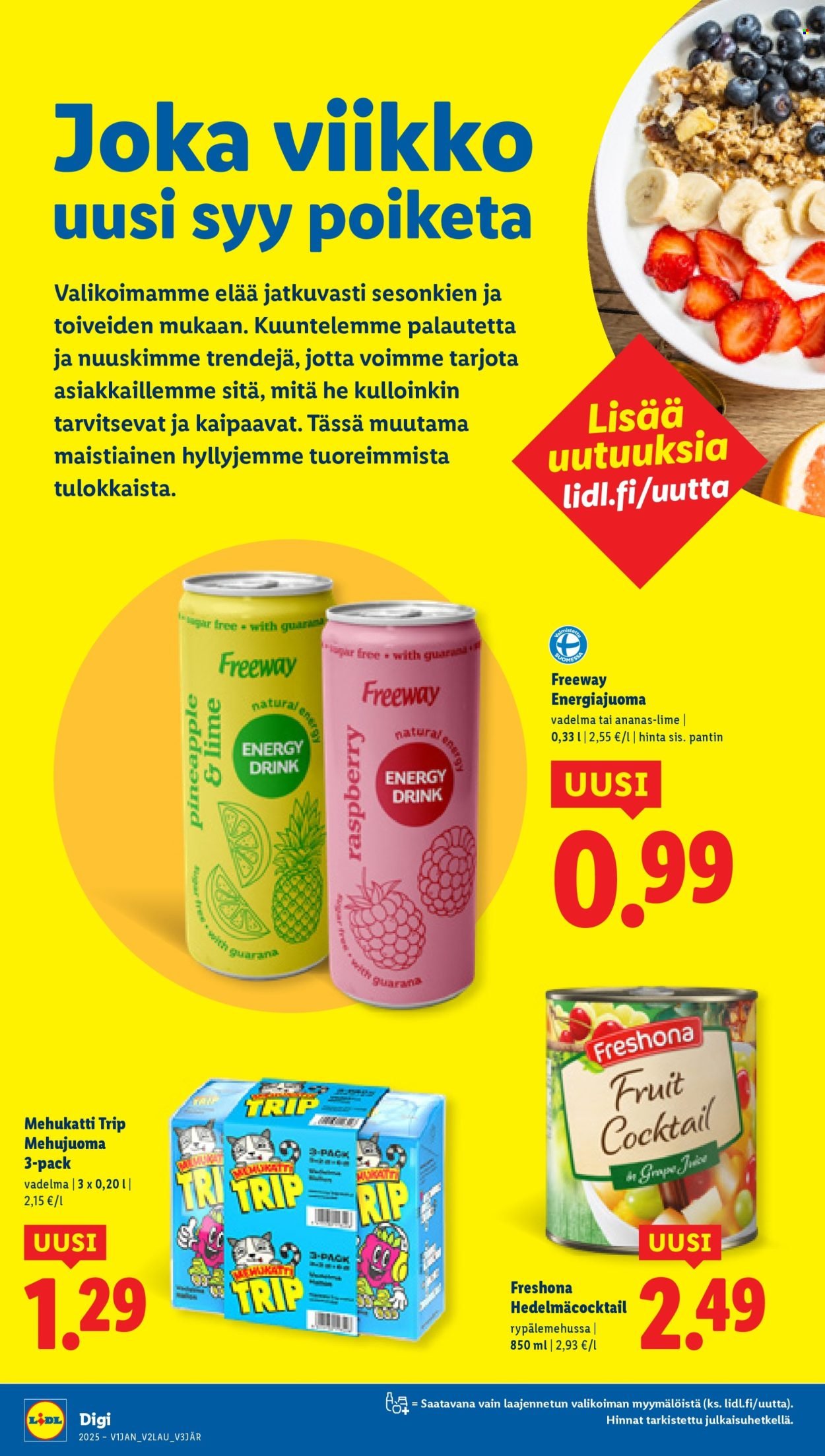 LIDL tarjoukset - Alkaen TO 6.11.2025 (2025-11-06 - 2025-11-12)