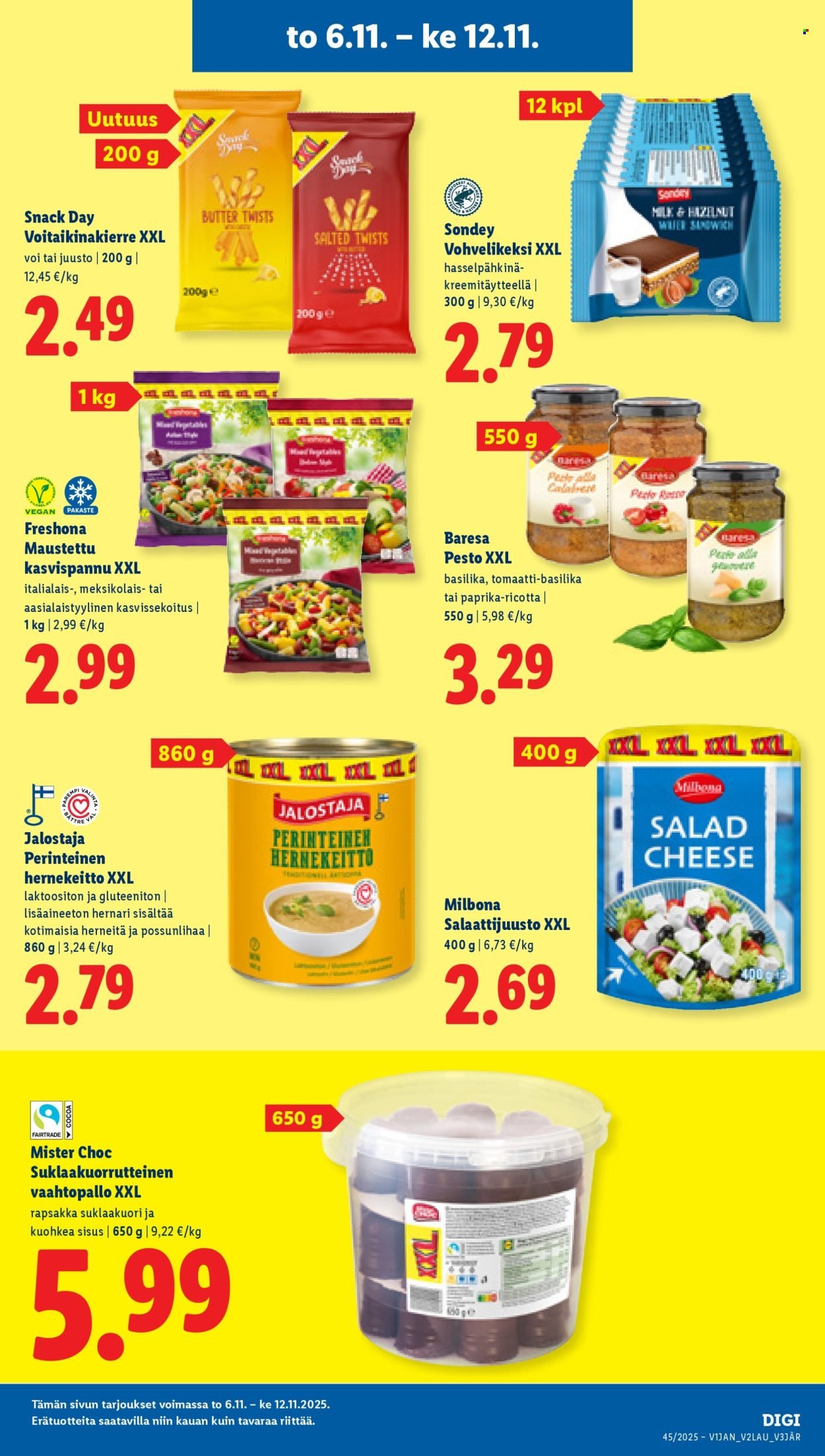 LIDL tarjoukset - Alkaen TO 6.11.2025 (2025-11-06 - 2025-11-12)