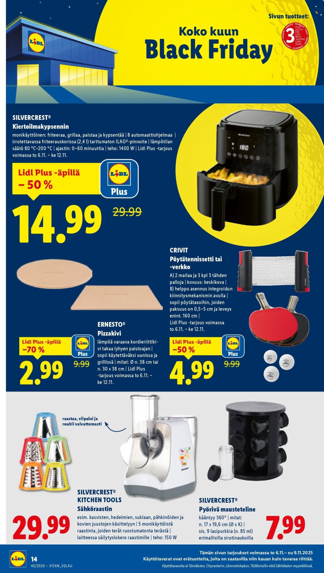 LIDL tarjoukset - Alkaen TO 6.11.2025 (2025-11-06 - 2025-11-12)