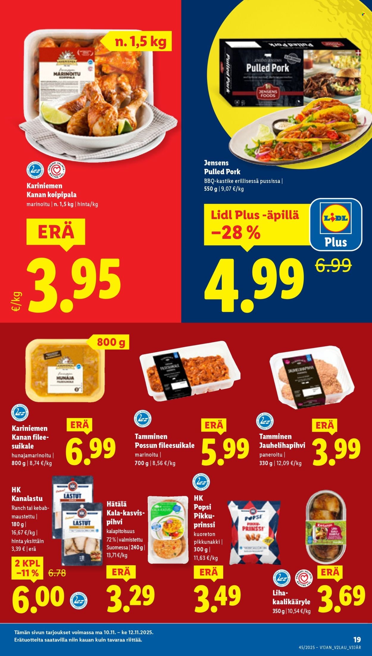 LIDL tarjoukset - Alkaen TO 6.11.2025 (2025-11-06 - 2025-11-12)
