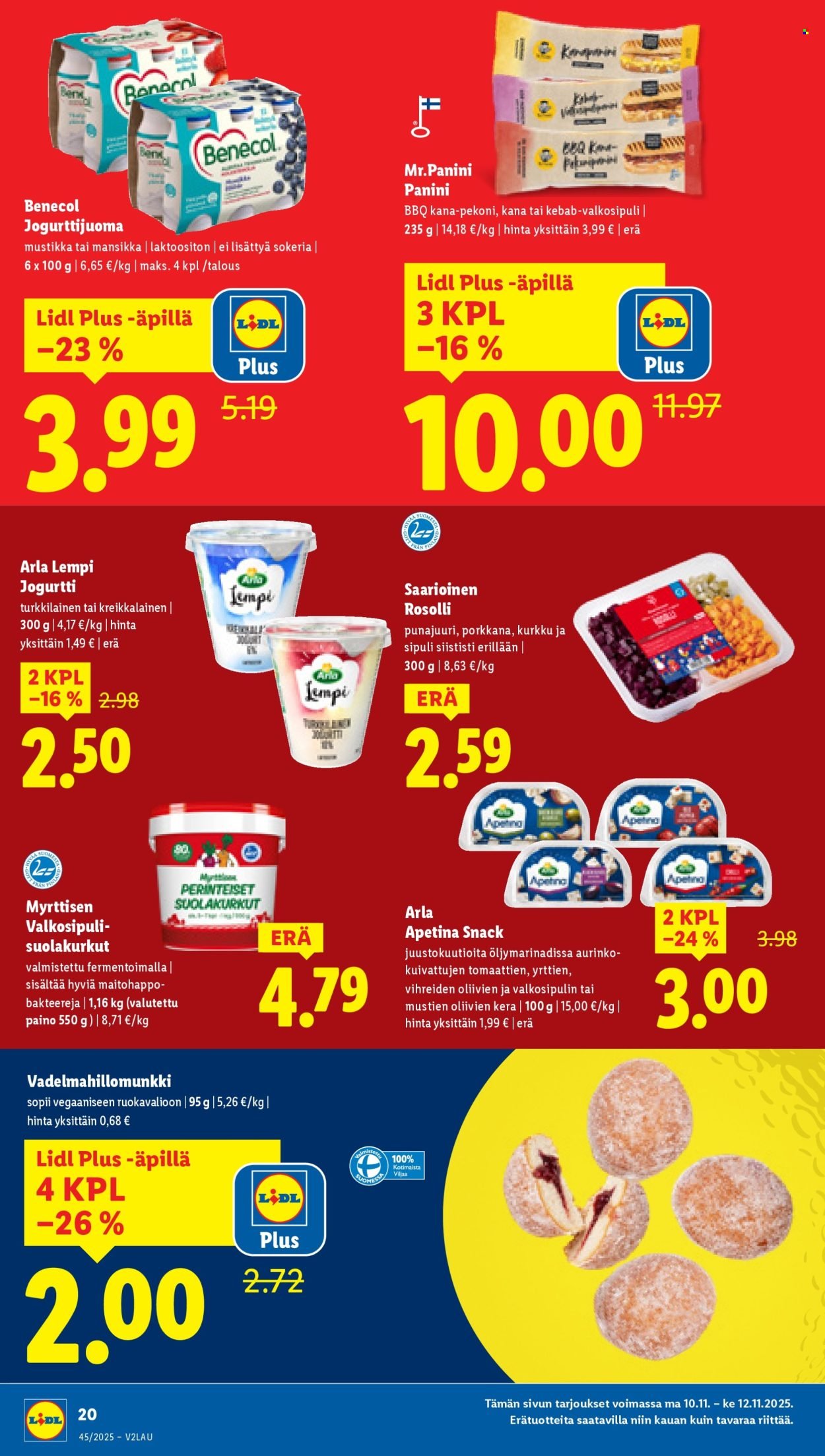 LIDL tarjoukset - Alkaen TO 6.11.2025 (2025-11-06 - 2025-11-12)