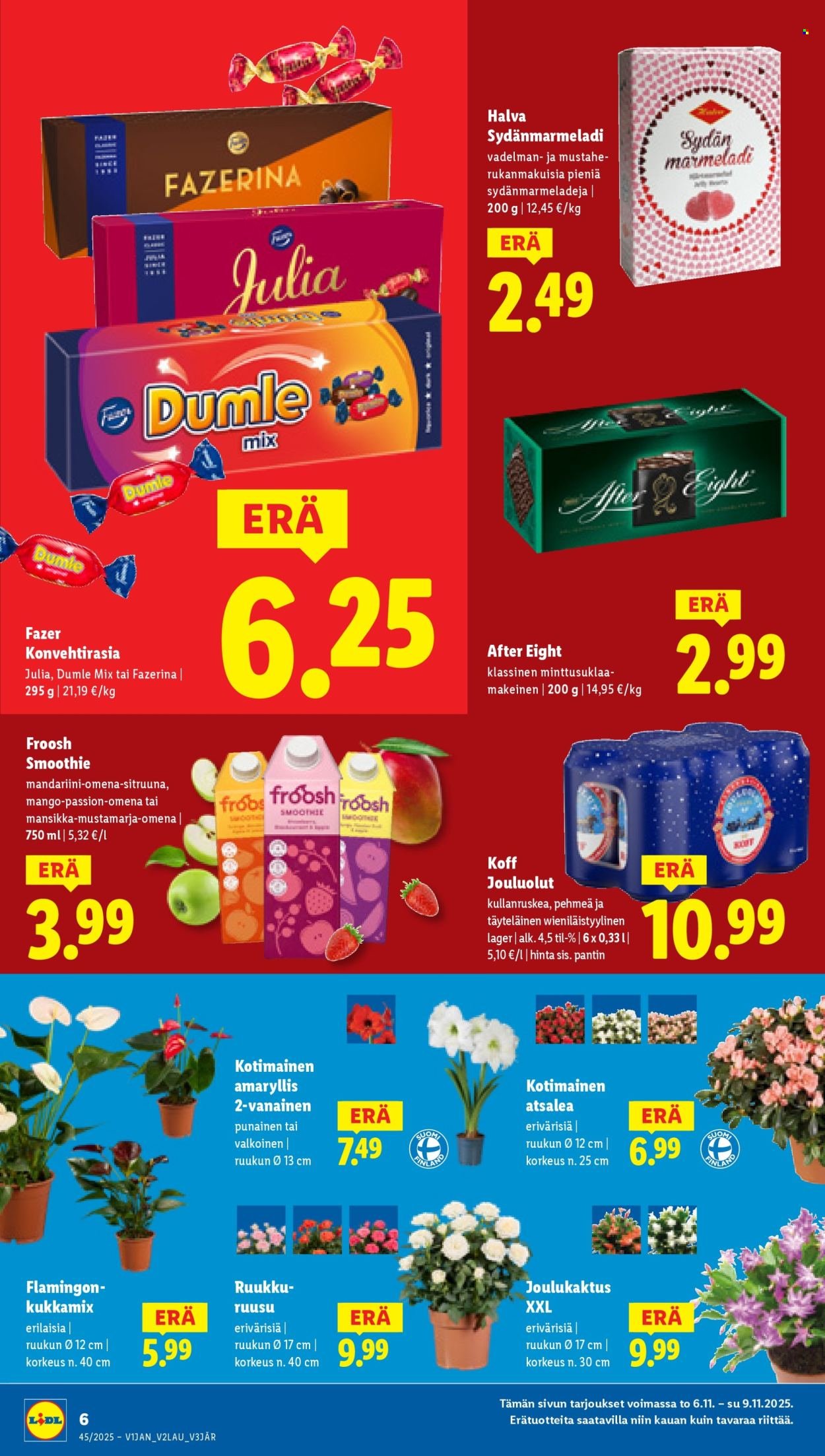 LIDL tarjoukset - Alkaen TO 6.11.2025 (2025-11-06 - 2025-11-12)