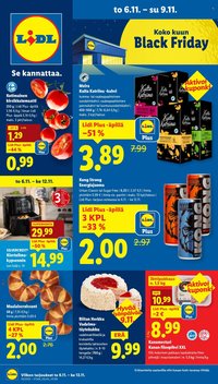 LIDL tarjoukset - Alkaen TO 6.11.2025 (2025-11-06 - 2025-11-12)