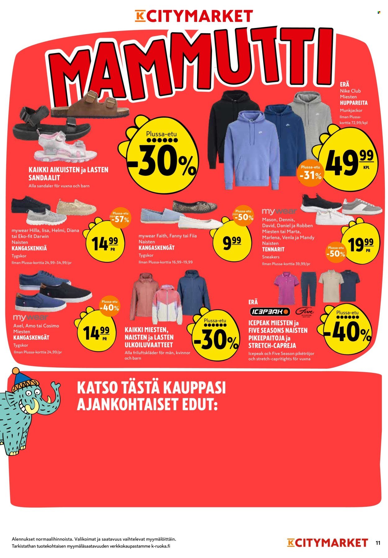 K-CITYMARKET tarjoukset - Alkaen TO 21.5.2026