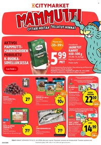 K-CITYMARKET tarjoukset - Alkaen TO 21.5.2026