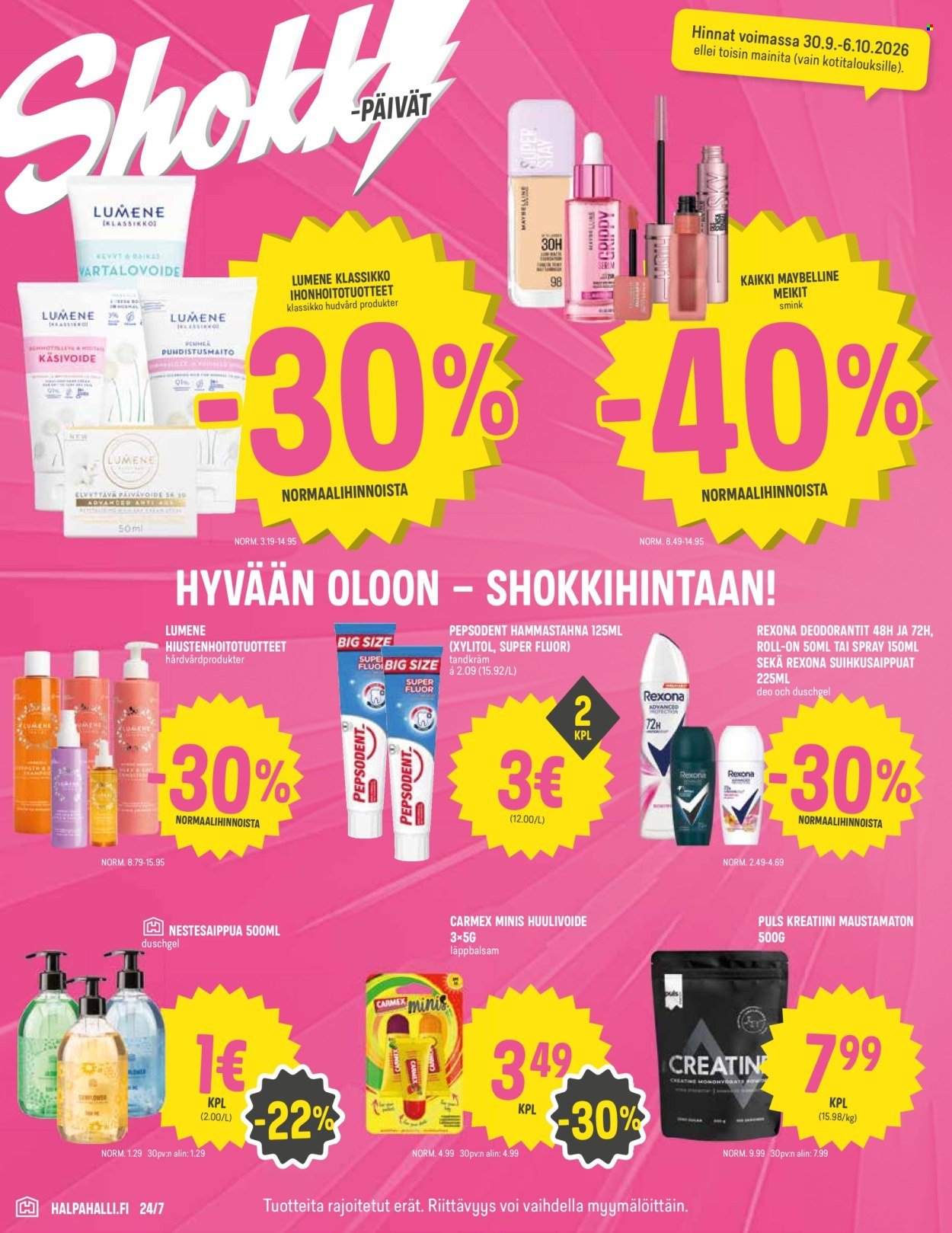HALPAHALLI tarjoukset - Uusin tarjouslehtemme
