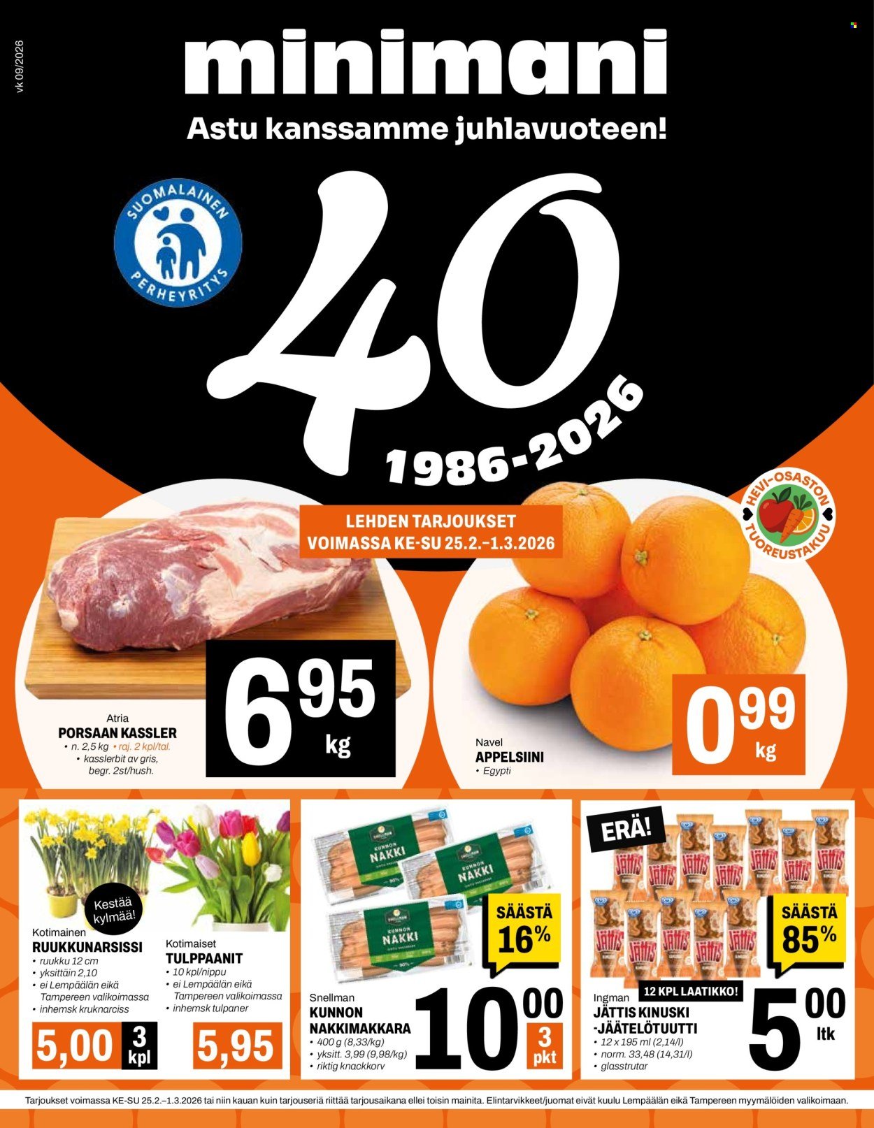 MINIMANI tarjoukset - Alkaen KE 25.2.2026