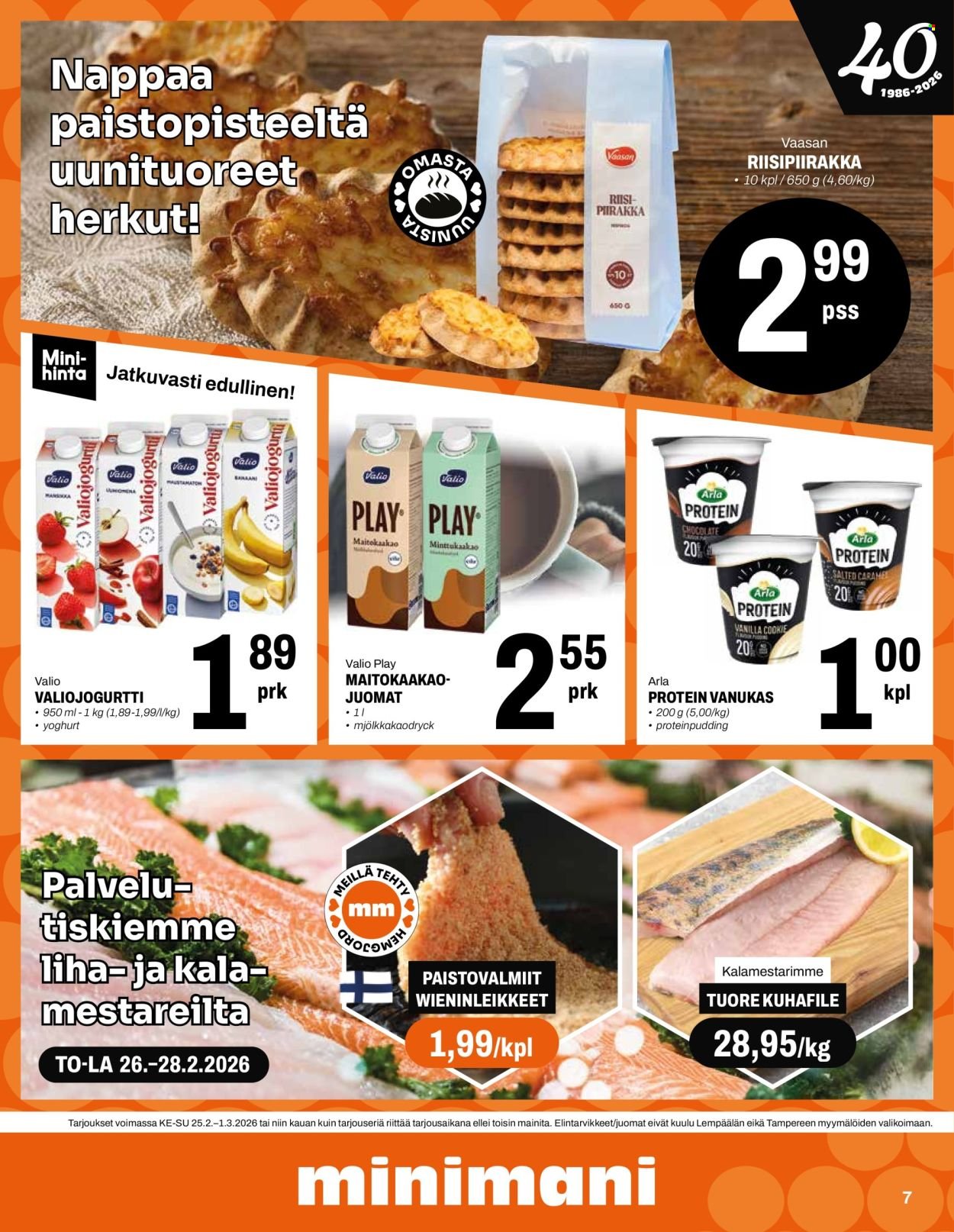 MINIMANI tarjoukset - Alkaen KE 25.2.2026