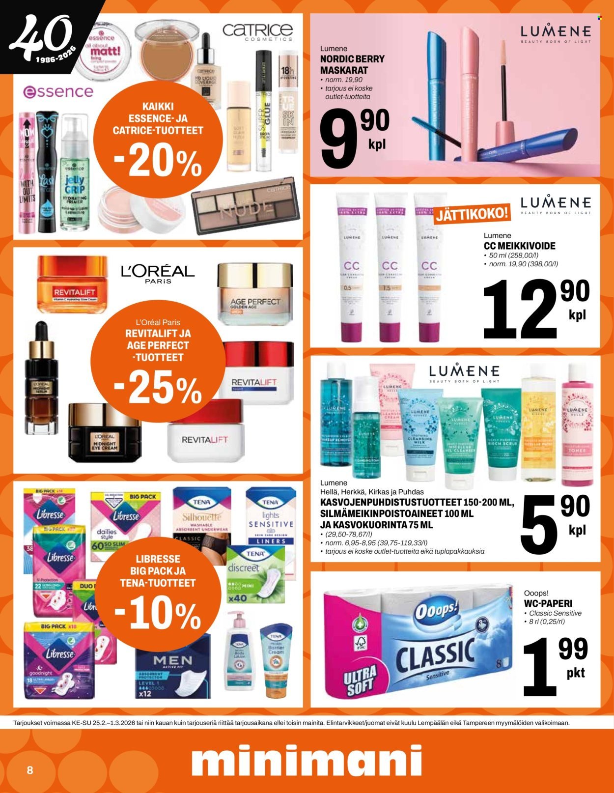 MINIMANI tarjoukset - Alkaen KE 25.2.2026