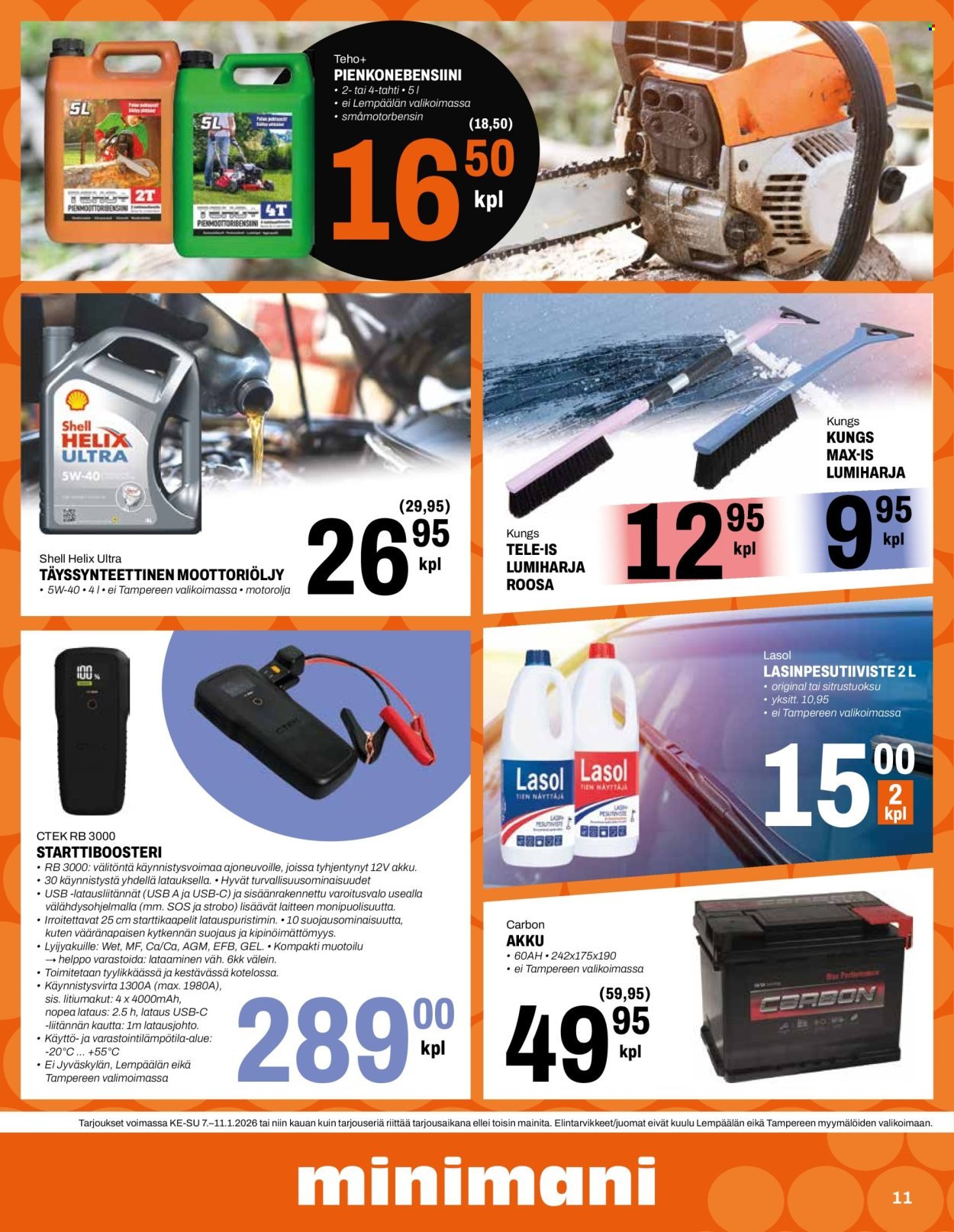MINIMANI tarjoukset - Alkaen KE 7.1.2026