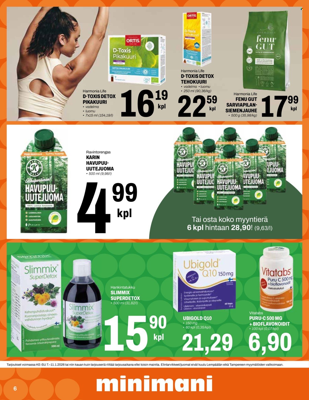 MINIMANI tarjoukset - Alkaen KE 7.1.2026