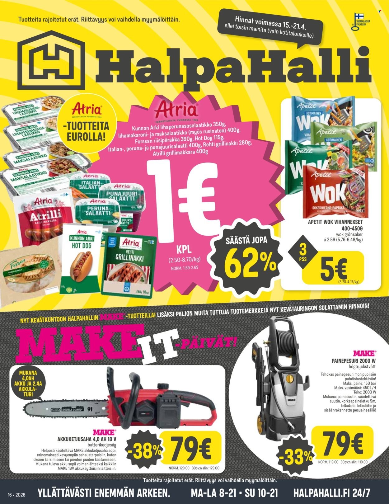 HALPAHALLI tarjoukset - Uusin tarjouslehtemme