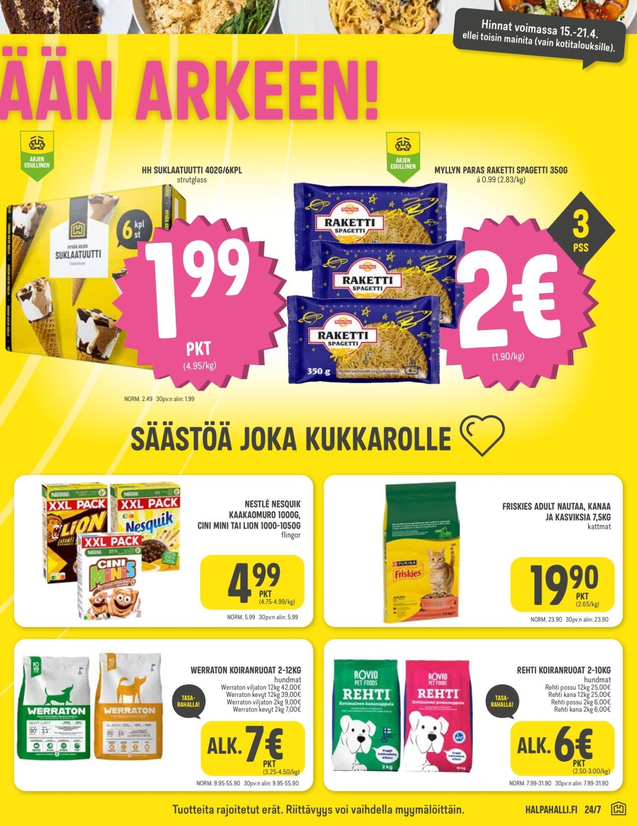 HALPAHALLI tarjoukset - Uusin tarjouslehtemme