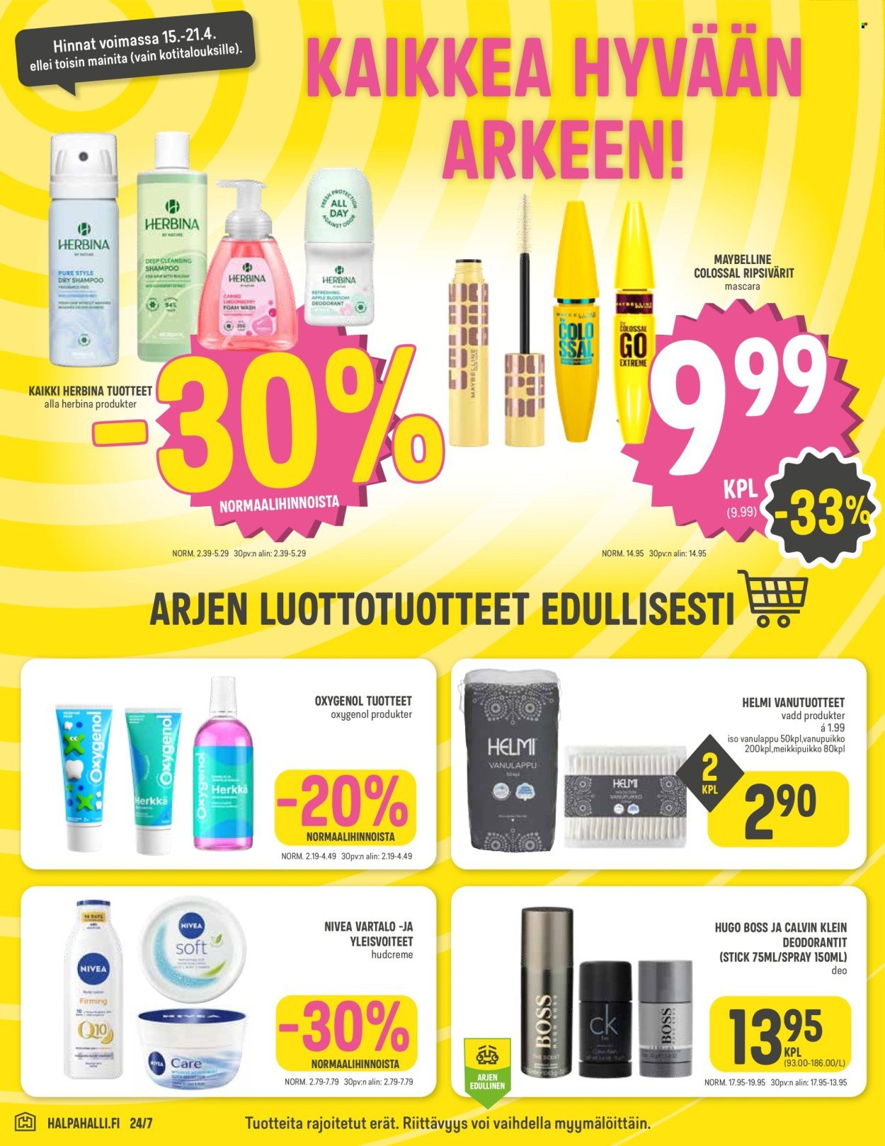 HALPAHALLI tarjoukset - Uusin tarjouslehtemme