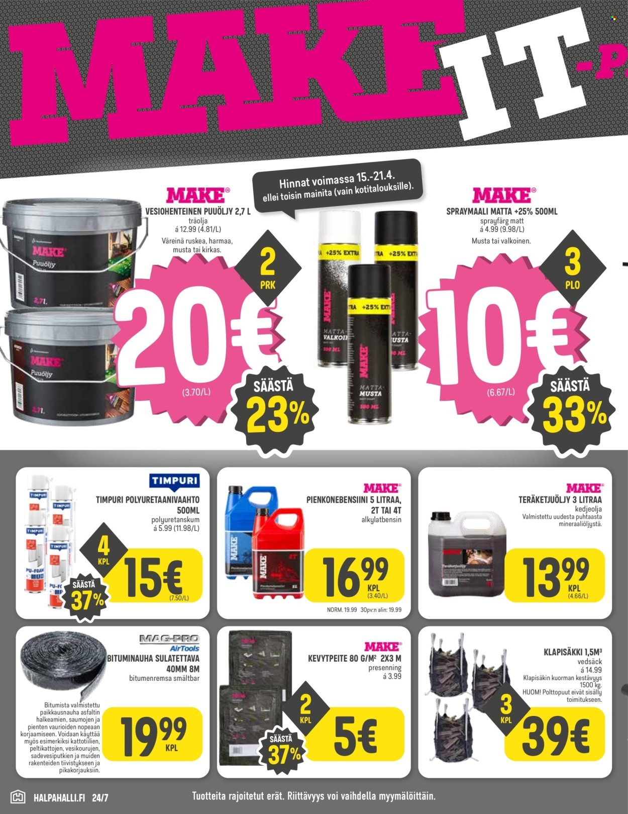 HALPAHALLI tarjoukset - Uusin tarjouslehtemme