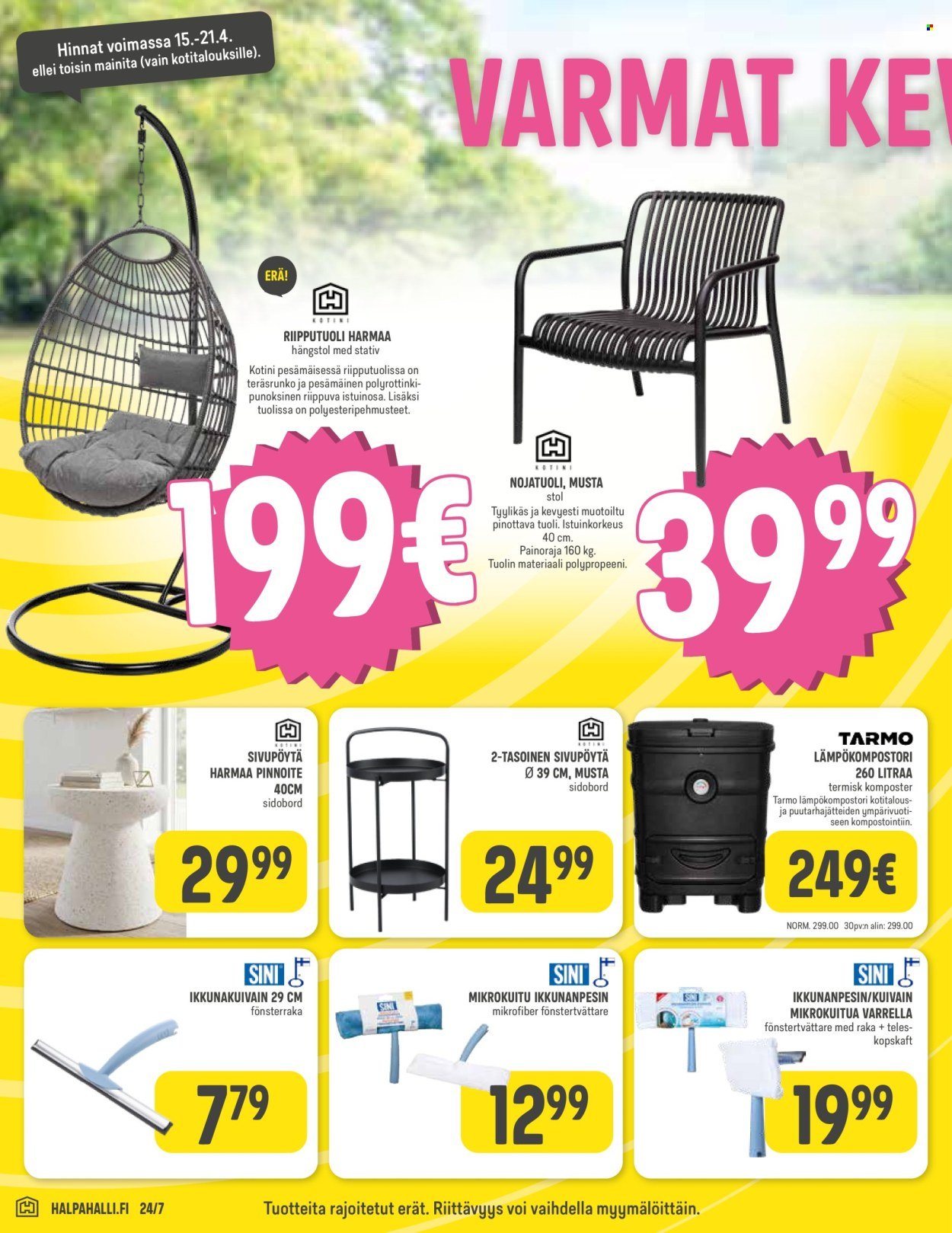 HALPAHALLI tarjoukset - Uusin tarjouslehtemme