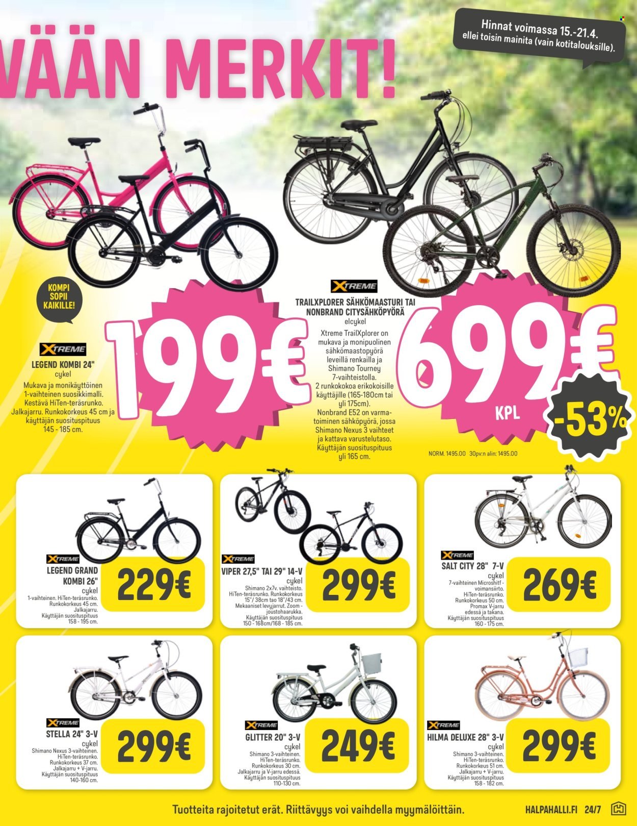 HALPAHALLI tarjoukset - Uusin tarjouslehtemme