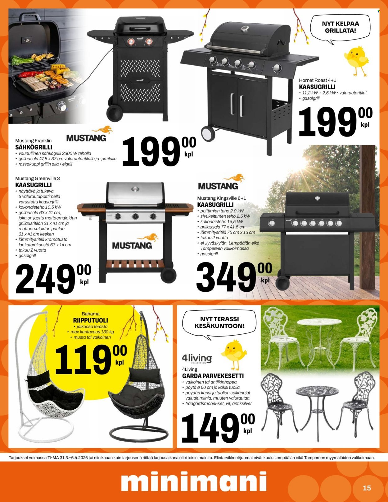 MINIMANI tarjoukset - Alkaen TI 31.3.2026