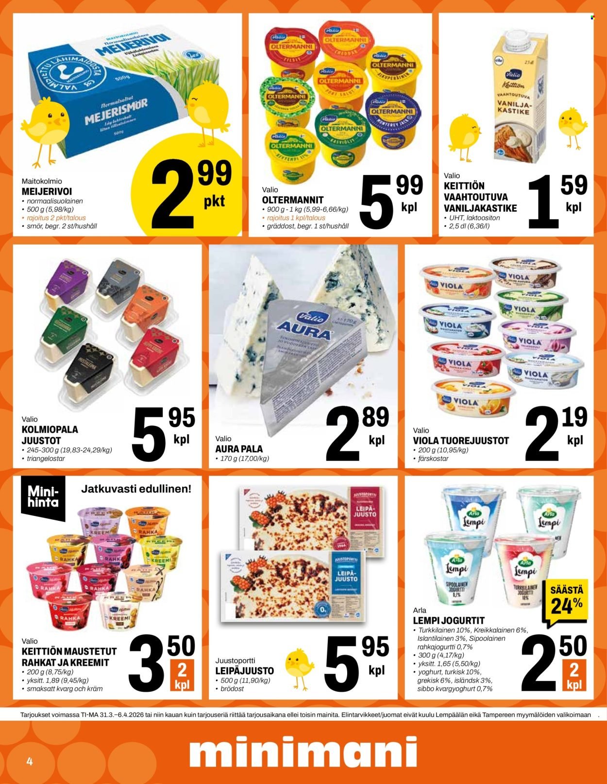 MINIMANI tarjoukset - Alkaen TI 31.3.2026