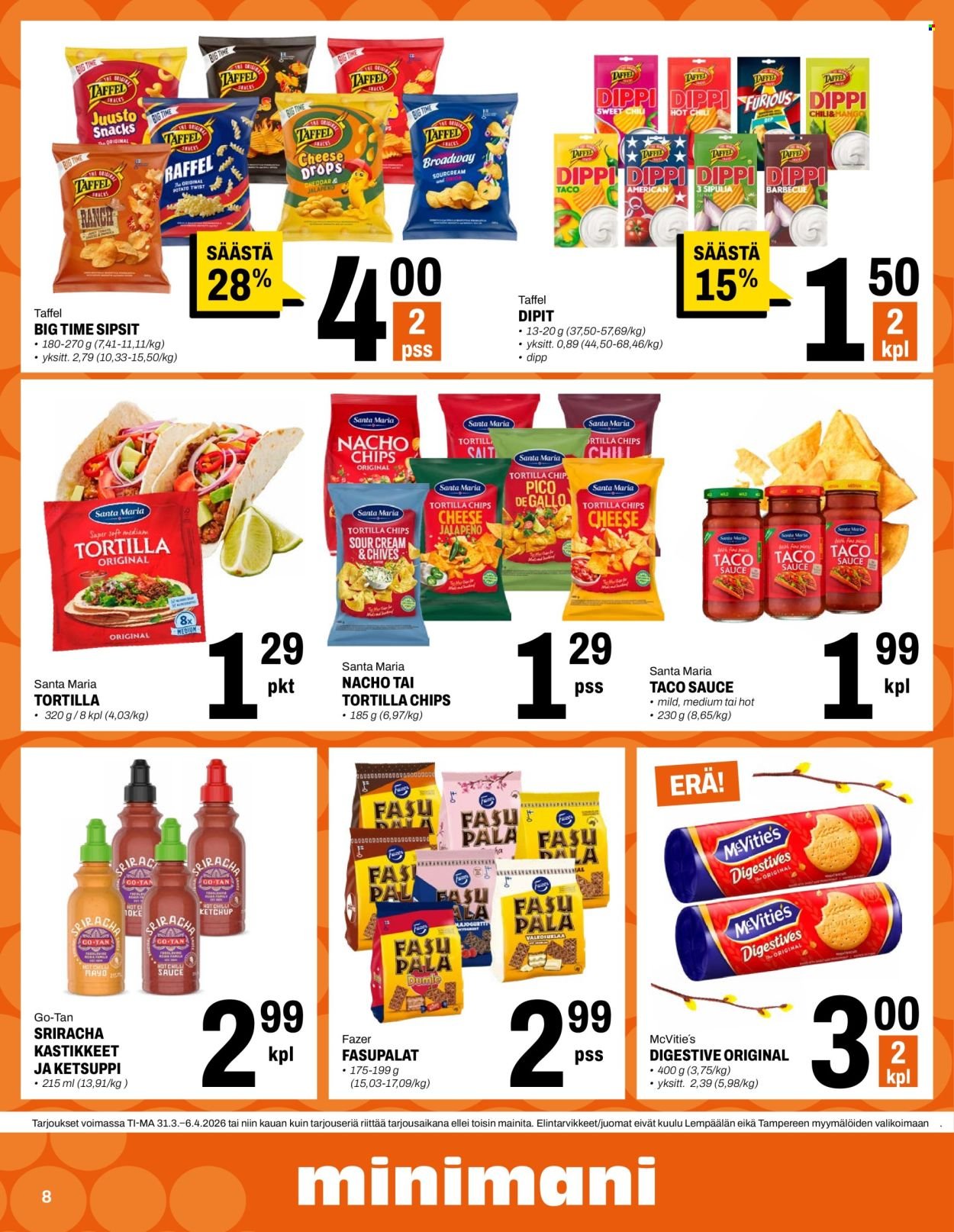 MINIMANI tarjoukset - Alkaen TI 31.3.2026