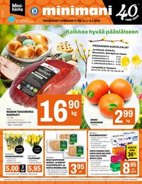 MINIMANI tarjoukset - Alkaen TI 31.3.2026