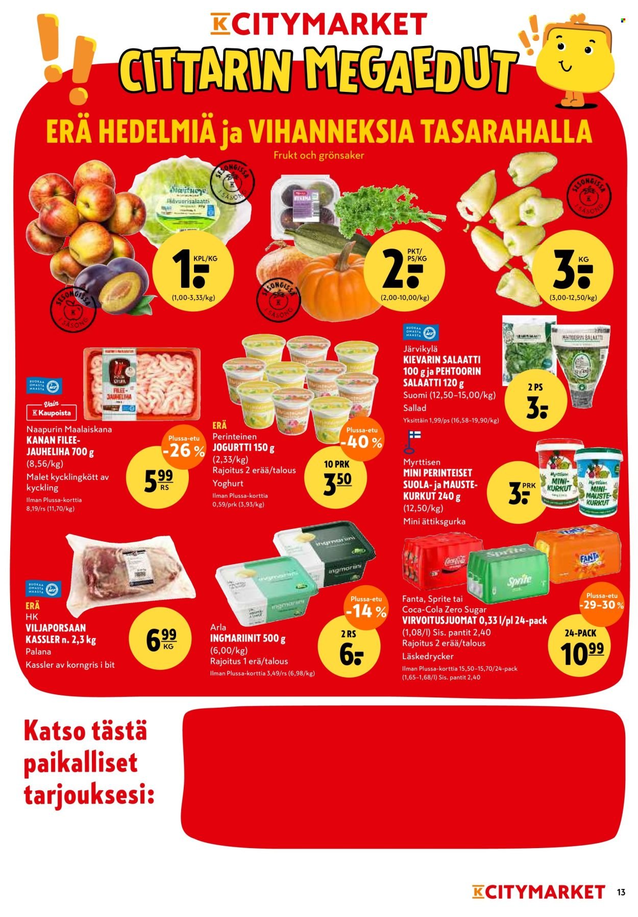 K-CITYMARKET tarjoukset - Alkaen TO 17.9.2026