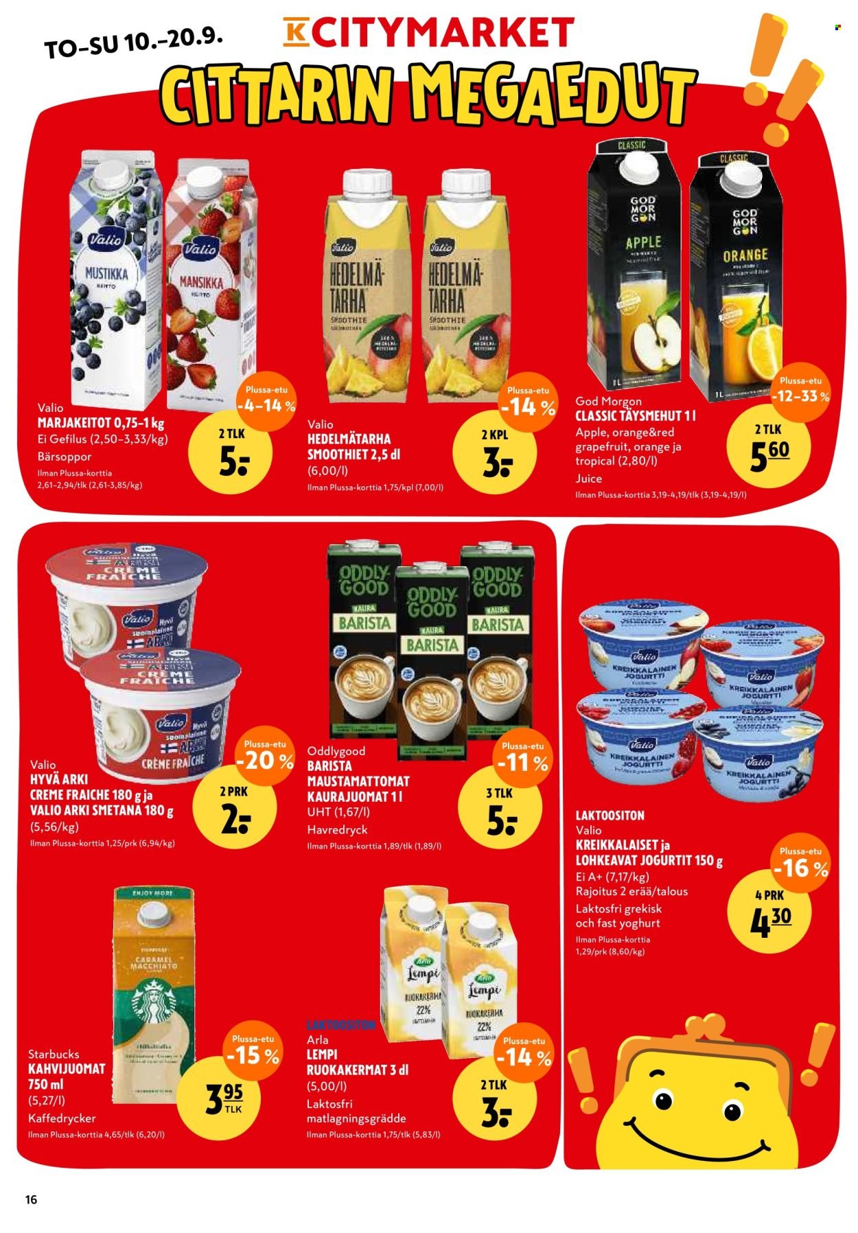 K-CITYMARKET tarjoukset - Alkaen TO 17.9.2026