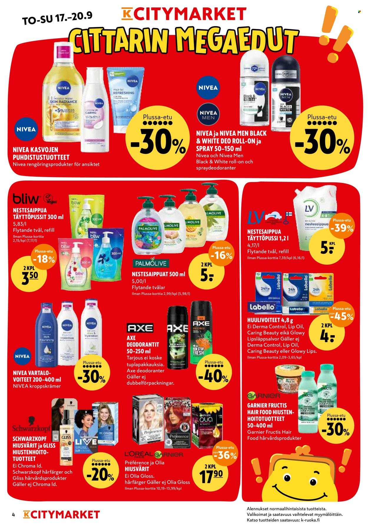 K-CITYMARKET tarjoukset - Alkaen TO 17.9.2026