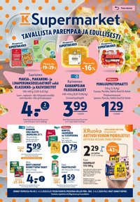 K-SUPERMARKET tarjoukset - Tavallista parempaa ja edullisesti