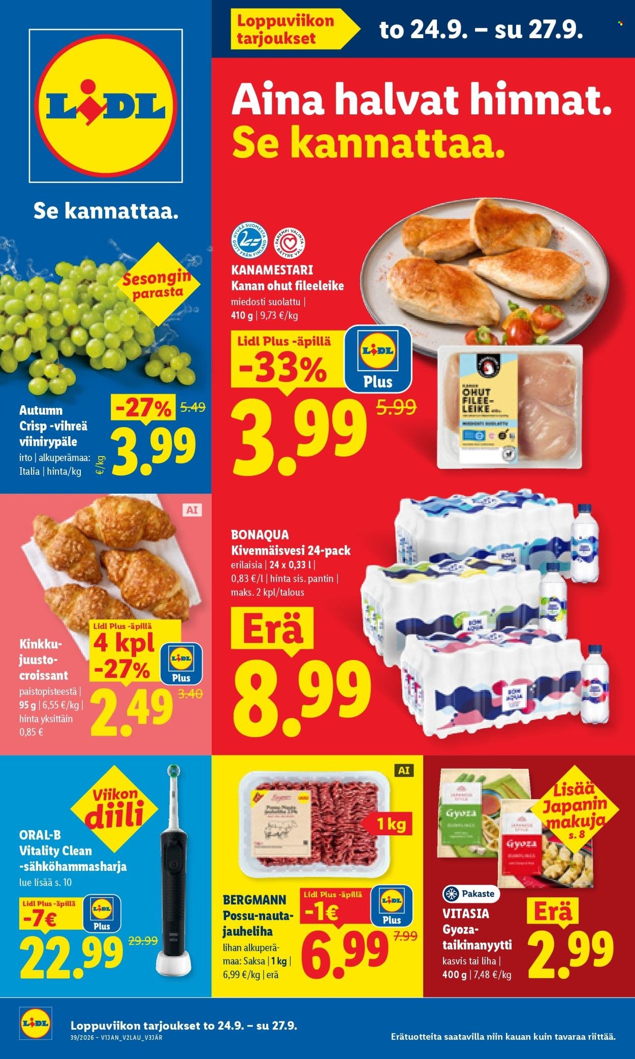 LIDL tarjoukset - Alkaen TO 24.9.2026