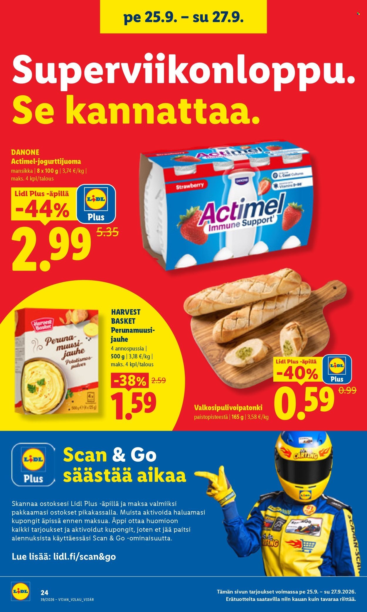 LIDL tarjoukset - Alkaen TO 24.9.2026