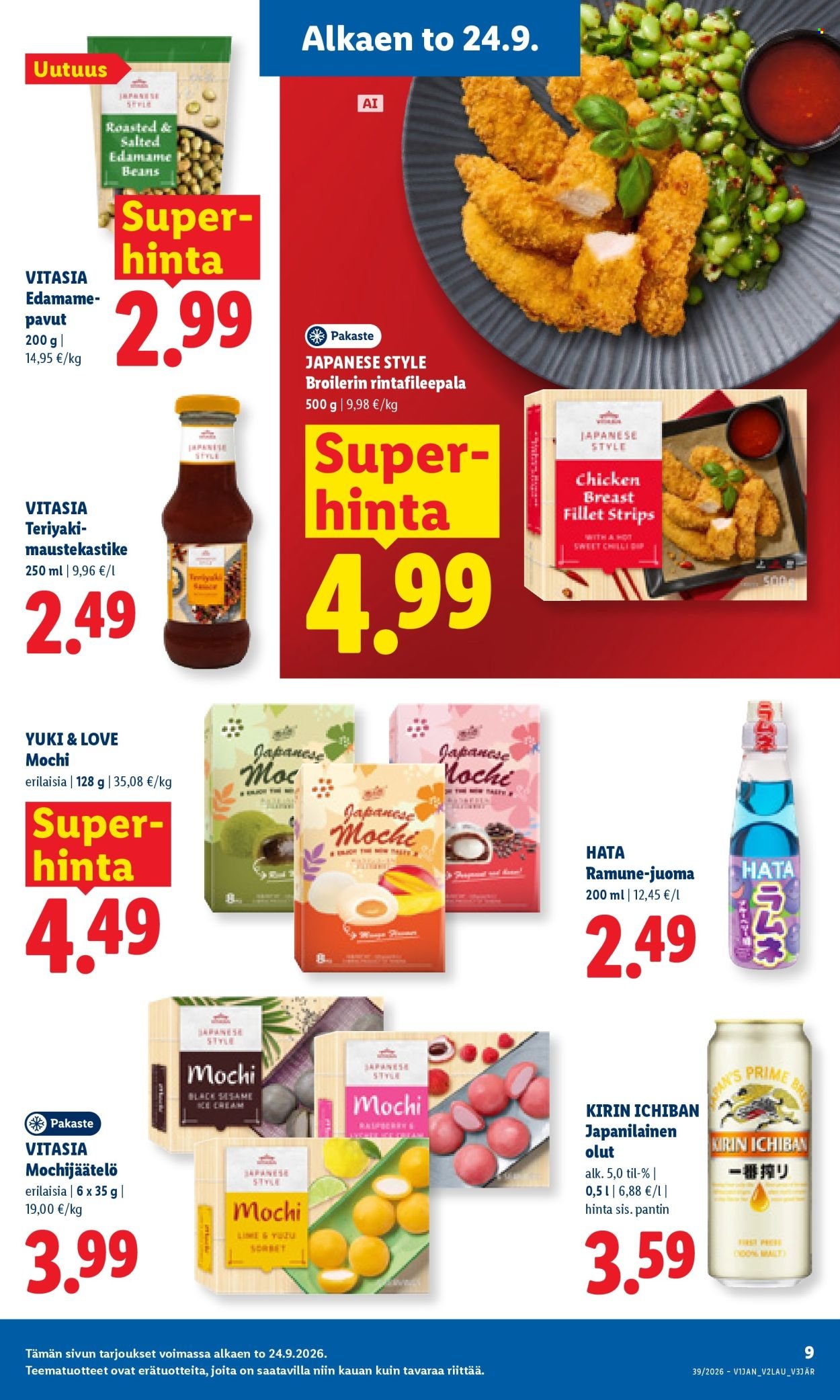 LIDL tarjoukset - Alkaen TO 24.9.2026