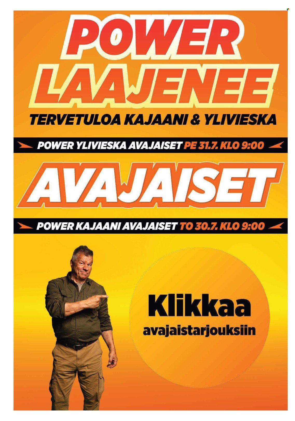 POWER tarjoukset - Heinäkuu 2026