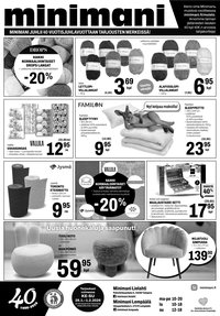 MINIMANI tarjoukset - Alkaen KE 28.1.2026